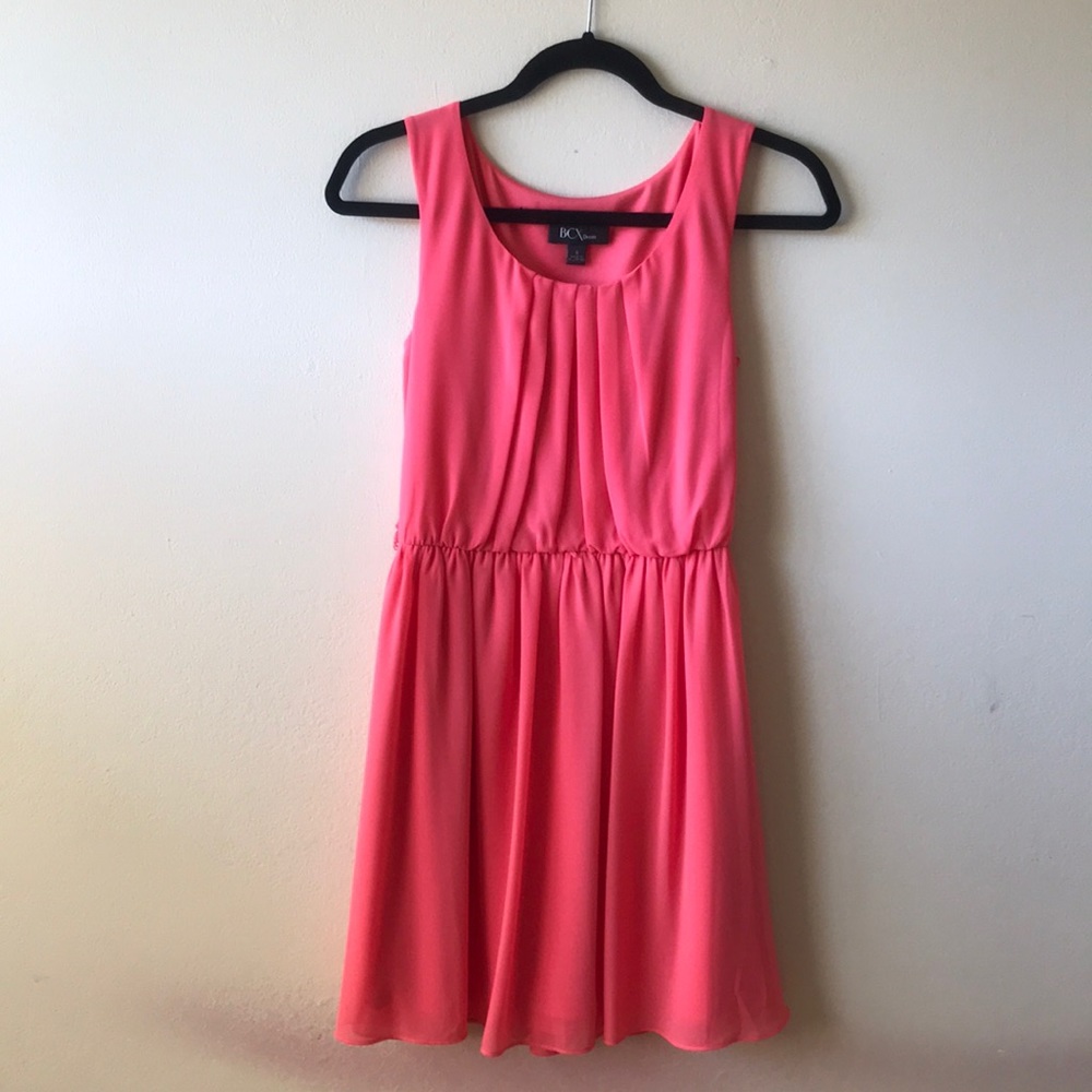 BCX dress NWT size S coral pink